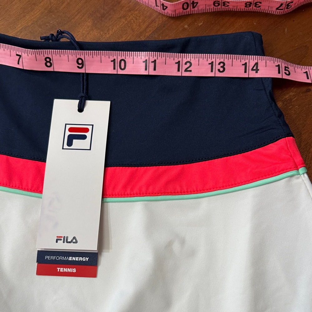 Fila Black and White Athletic Dress with Red Highlights - Picture 11 of 16